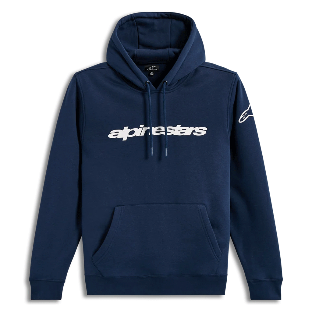 Alpinestars - Race Wordmark Navy/White Hoodie