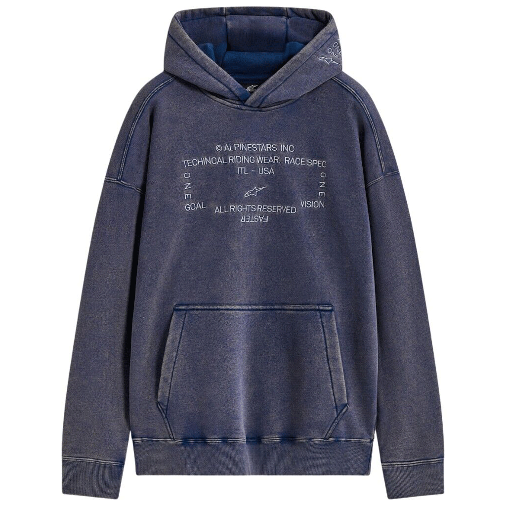 Alpinestars - Infinite Washed Navy Oversized Hoodie