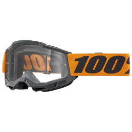 100% - Accuri 2 Orange Clear Lens Goggle