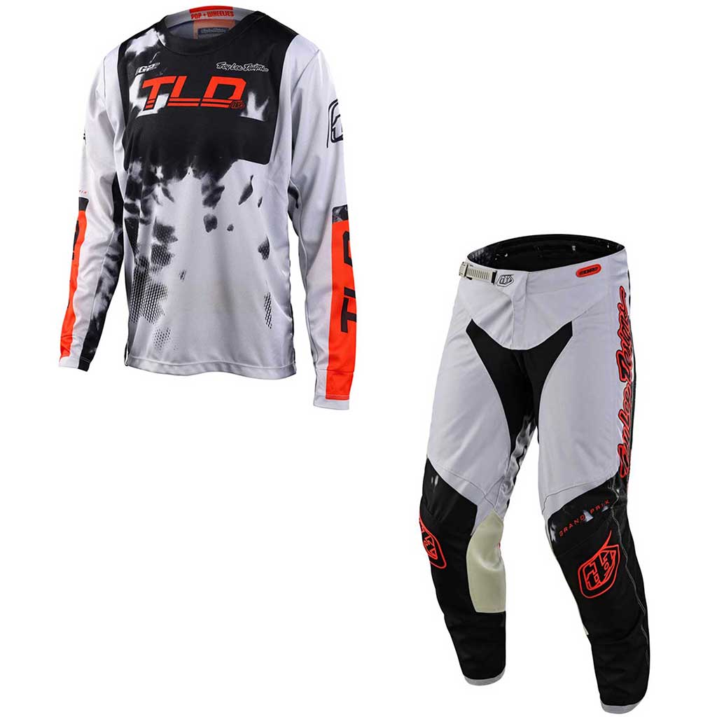 TLD - 24.1 GREY/ORANGE GP YOUTH MX COMBO