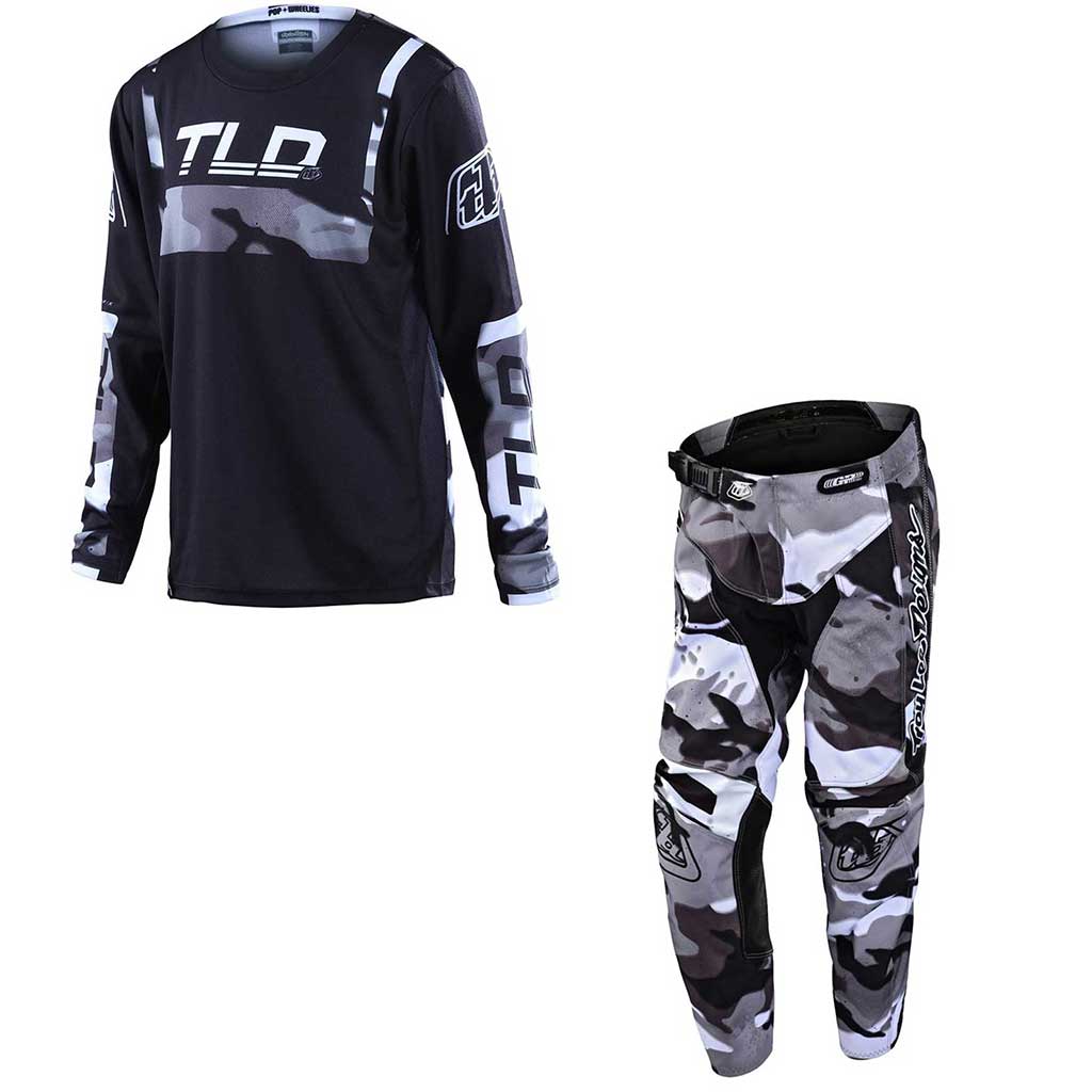 TLD - 24.1 GREY/CAMO GP YOUTH MX COMBO