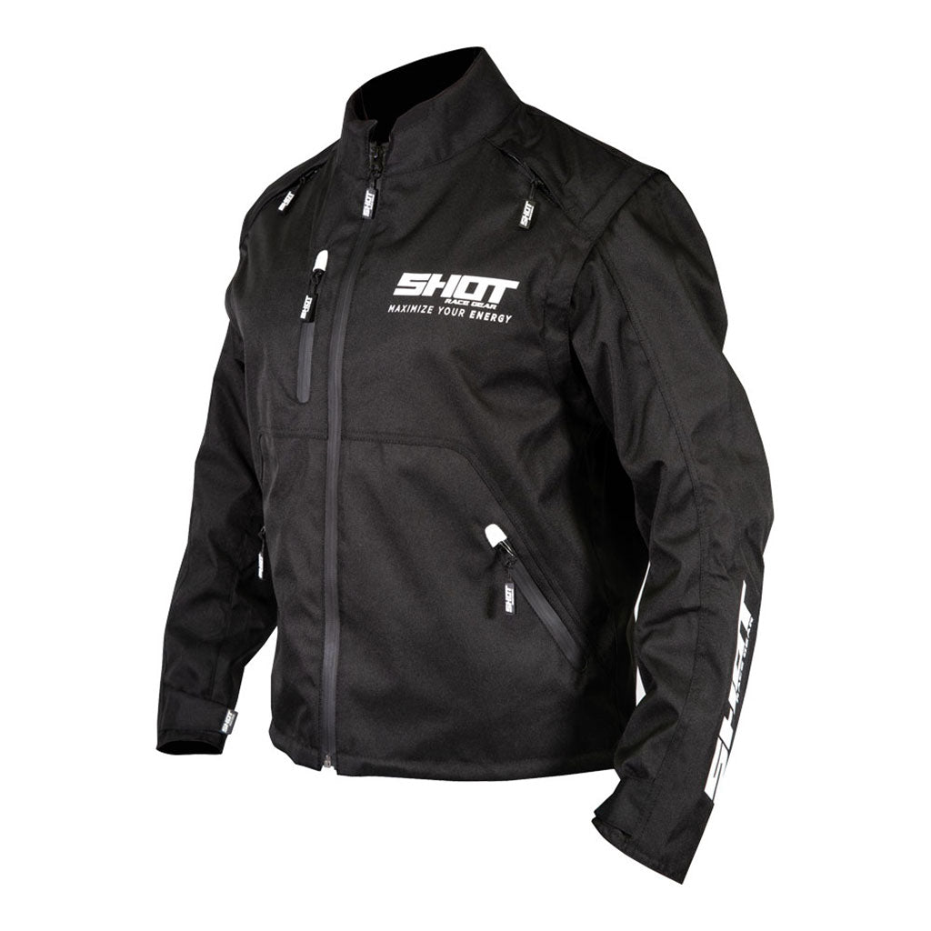 Shot - 2024 Assault Black/White Enduro Jacket