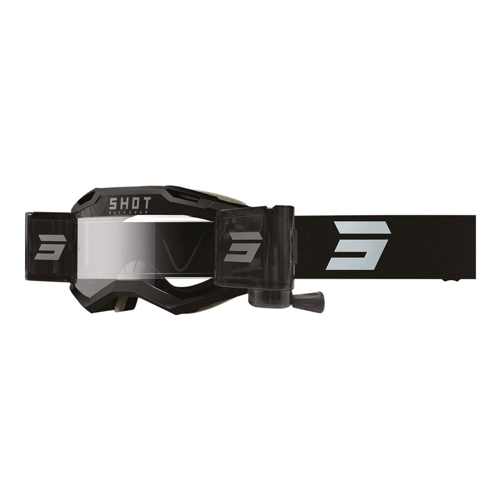 Shot - 2025 Iris 2.0 Black Roll Off Goggles