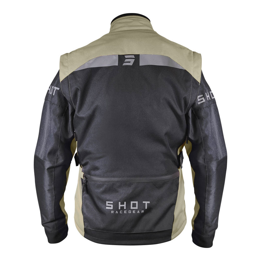 Shot - 2025 Racetech Black/Sand Jacket