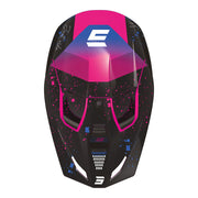 Shot - 2024 Kids Furious Matrix Purple Glossy Helmet