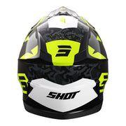 Shot - 2024 Kids Pulse AirFit Black/White/Yellow Helmet