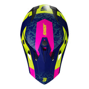 Shot - 2024 Kids Pulse AirFit Blue/Yellow/Pink Helmet