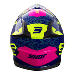Shot - 2024 Kids Pulse AirFit Blue/Yellow/Pink Helmet