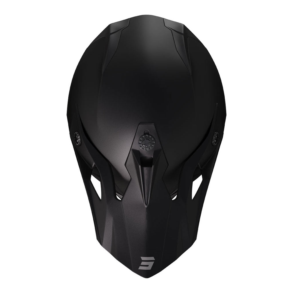 Shot - 2025 Youth Pulse Solid Matt Black Helmet