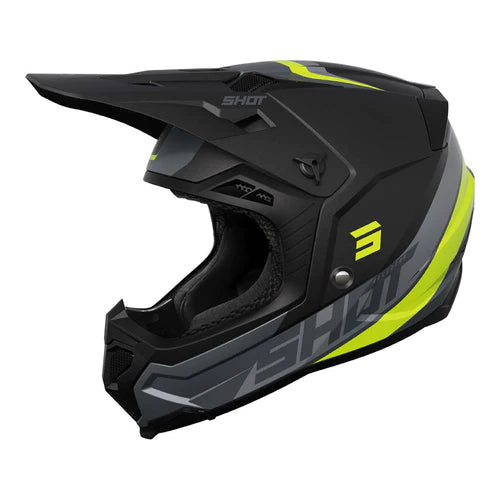 Shot - 2024 Core Custom Yellow Helmet & Goggle Combo