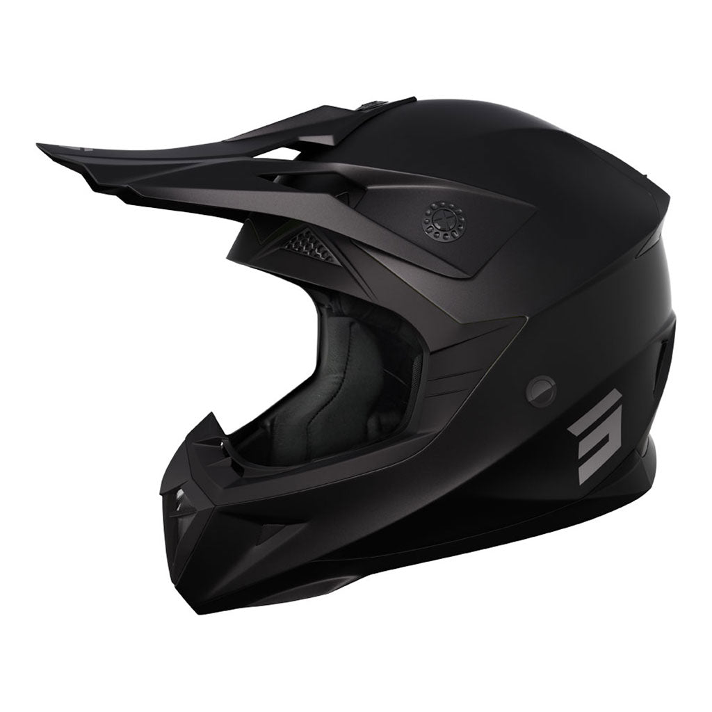 Shot - 2024 Pulse Solid 2.0 Matt Black Helmet