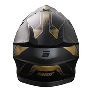 Shot - 2024 Pulse Edge Matt Gold Helmet