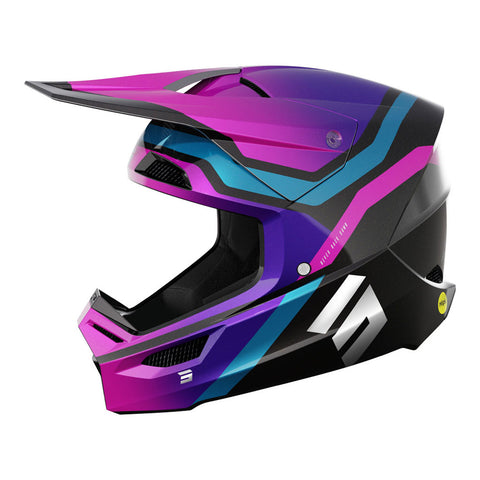 Shot - 2024 Race Sky MIPS Purple Chrome Helmet