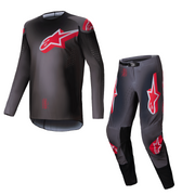 Alpinestars - 2025 Supertech Lipan Smoke Bright-Red Mx Combo