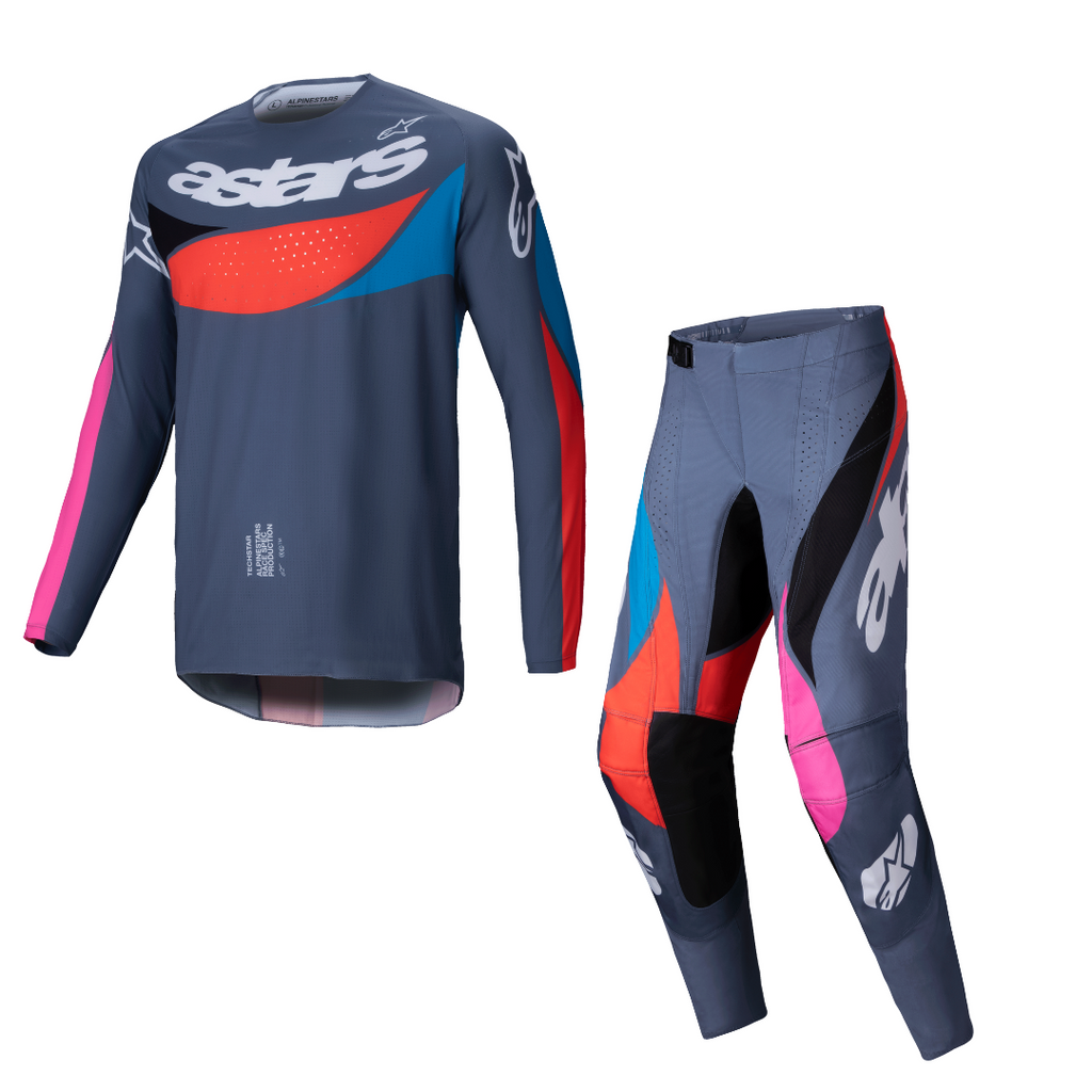 Alpinestars - 2025 Techstar Dreem Gray Multi-Color Mx Combo - AMA