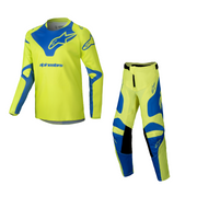 Alpinestars - 2025 Youth Racer Veil Yellow Blue Mx Combo