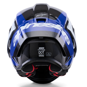 Alpinestars - SR10 Arius Black/White/Blue Helmet