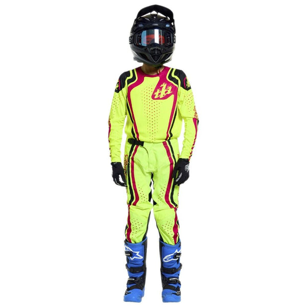 TLD - 2026 Youth GP Pro Roller Yellow/Fuschia Pants
