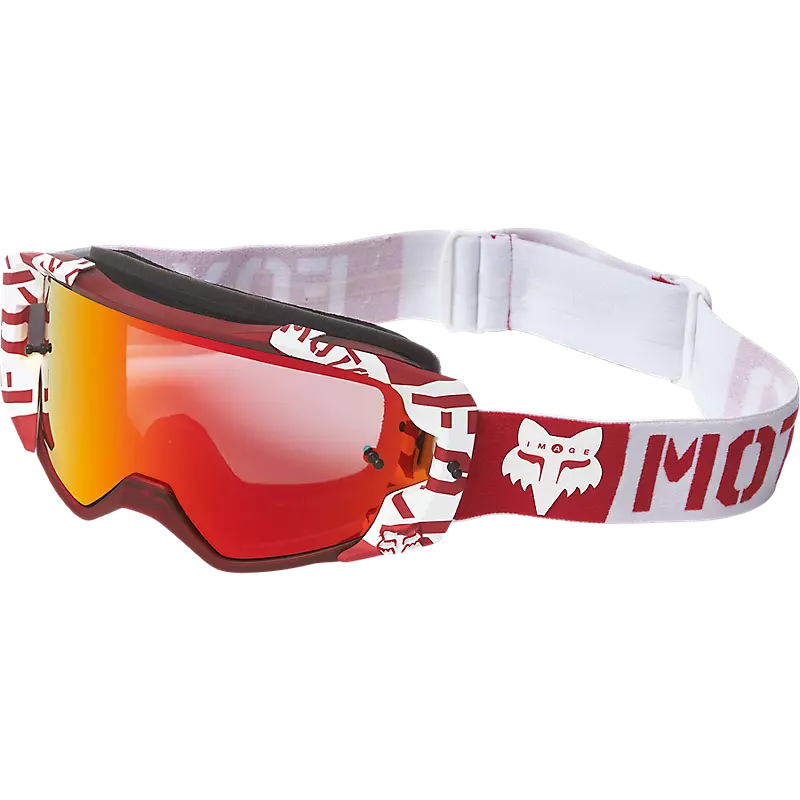 Fox - Vue Nobyl Flame Red Mirrored Lens Goggle