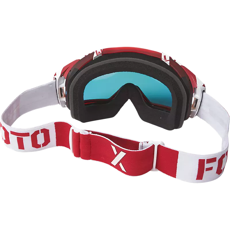 Fox - Vue Nobyl Flame Red Mirrored Lens Goggle