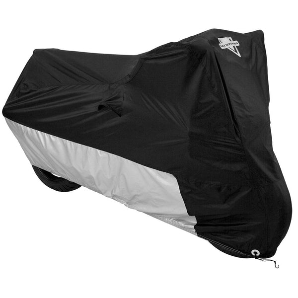 Nelson Rigg - Deluxe Large Motorcycle Cover Black/Silver