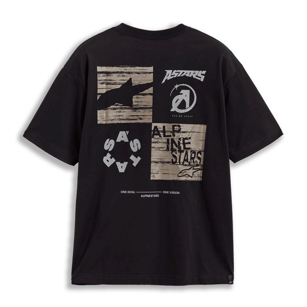 Alpinestars - Checkback Black Oversized Tee