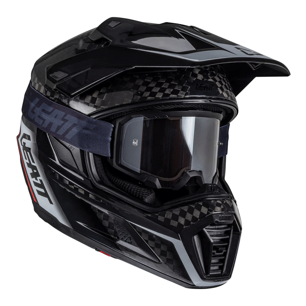 Leatt - 9.5 Carbon Adventure Helmet Kit