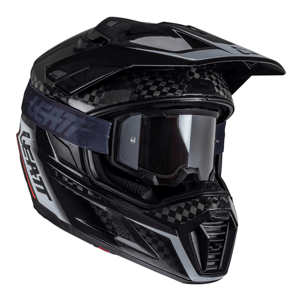 Leatt - 9.5 Carbon Adventure Helmet Kit