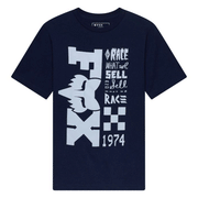 Fox - Youth Bend Navy SS Tee