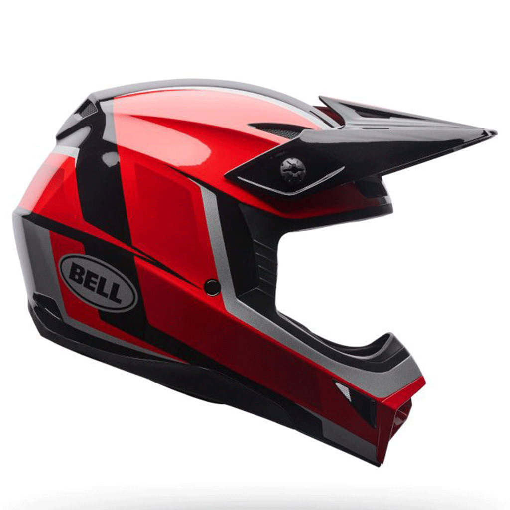 Bell - MX-10 MIPS Spiral Black/Red Helmet