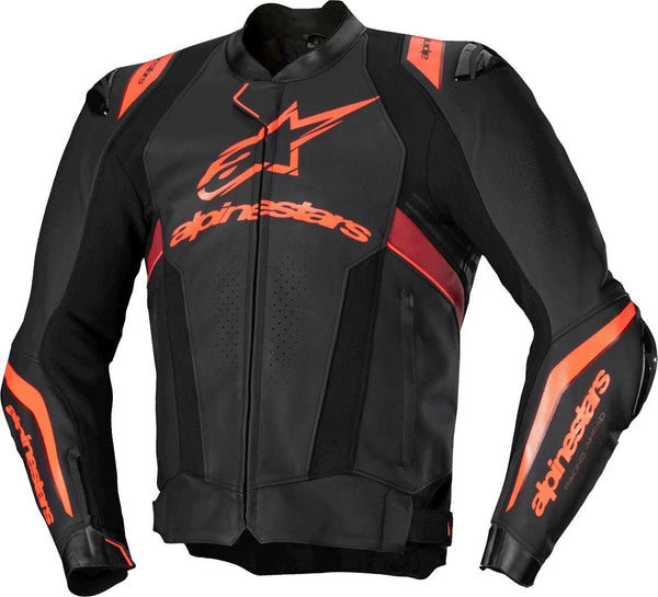 Alpinestars - Missile V3 Ignition Black/Red Leather Jacket