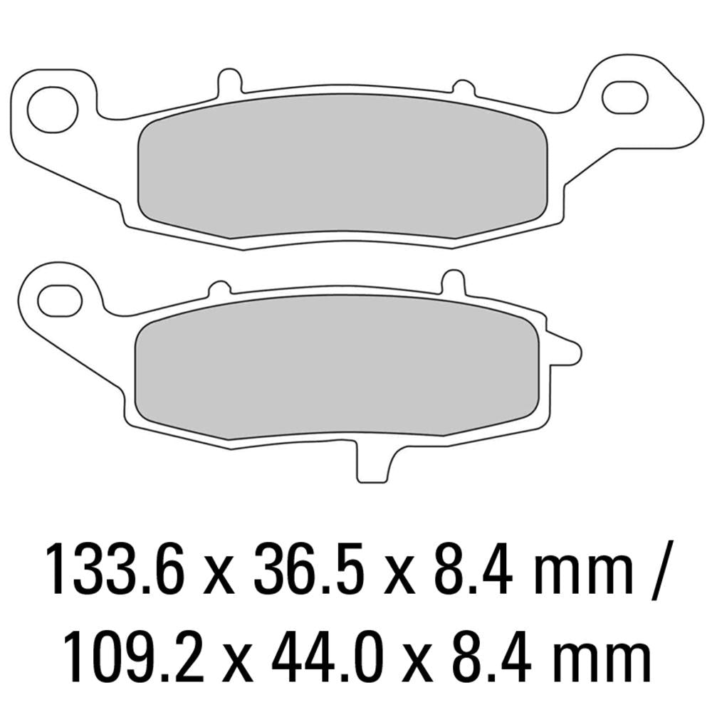 Ferodo - Non Sintered Brake Pads FDB20489P