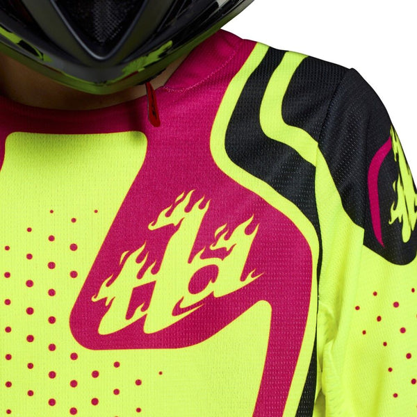 TLD - 2026 Youth GP Pro Roller Yellow/Fuschia Jersey