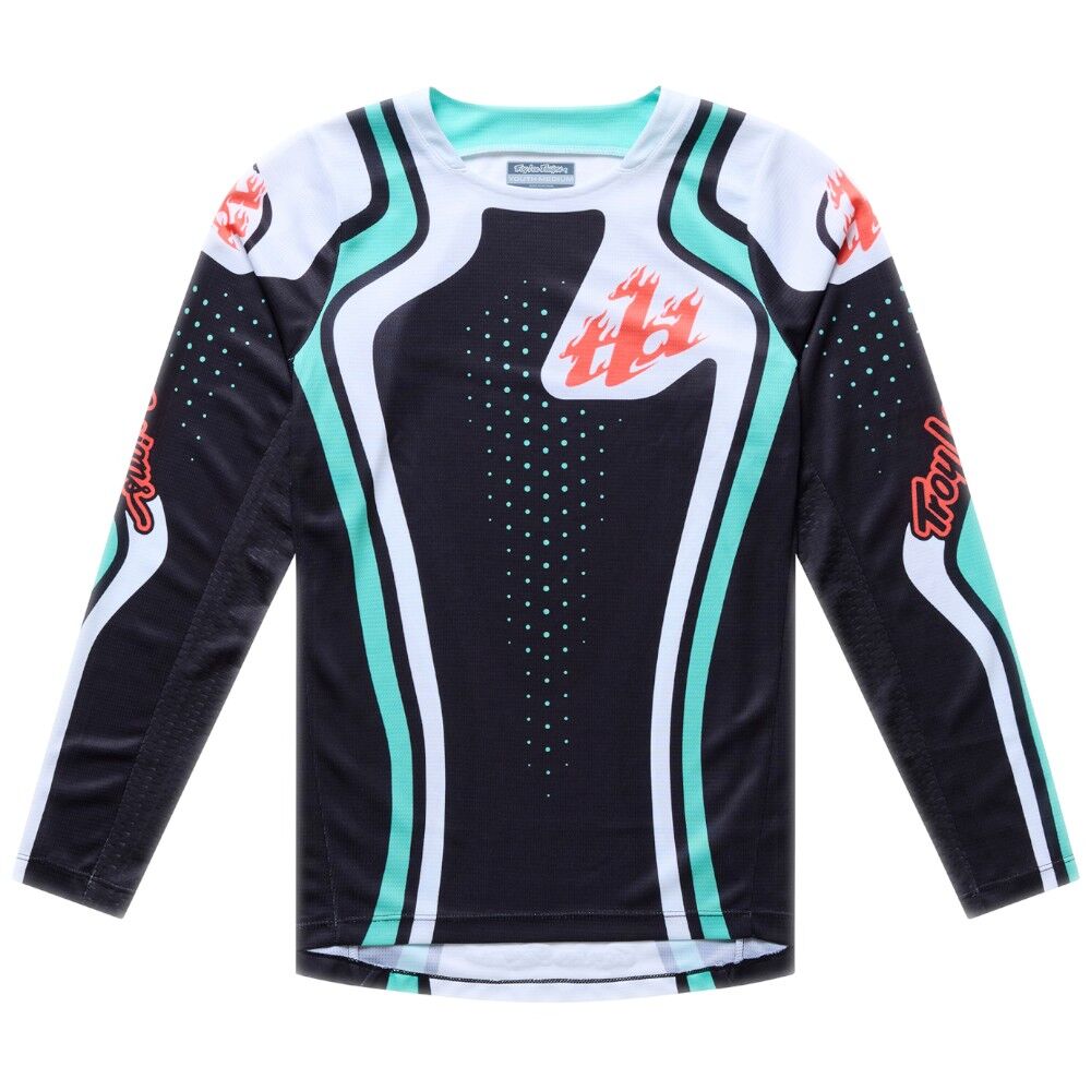 TLD - 2026 Youth GP Pro Roller Black/Teal Jersey