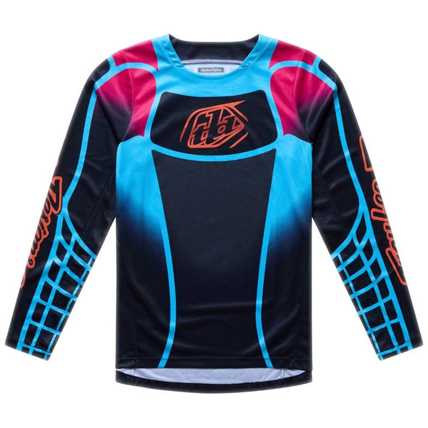TLD - 2026 Youth GP Pro Framework Black/Cyan Jersey
