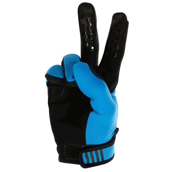 Fasthouse - Youth Carbon Eternal Electric Blue Gloves