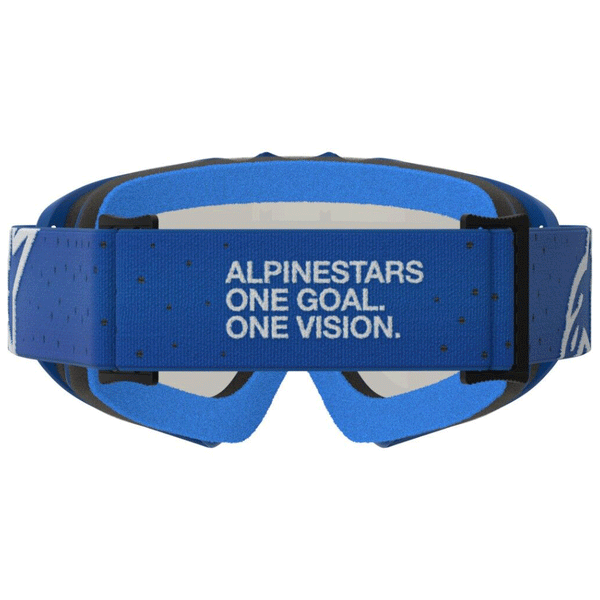 Alpinestars - Youth Vision Vesta Blue/White Mirror Lens Goggle