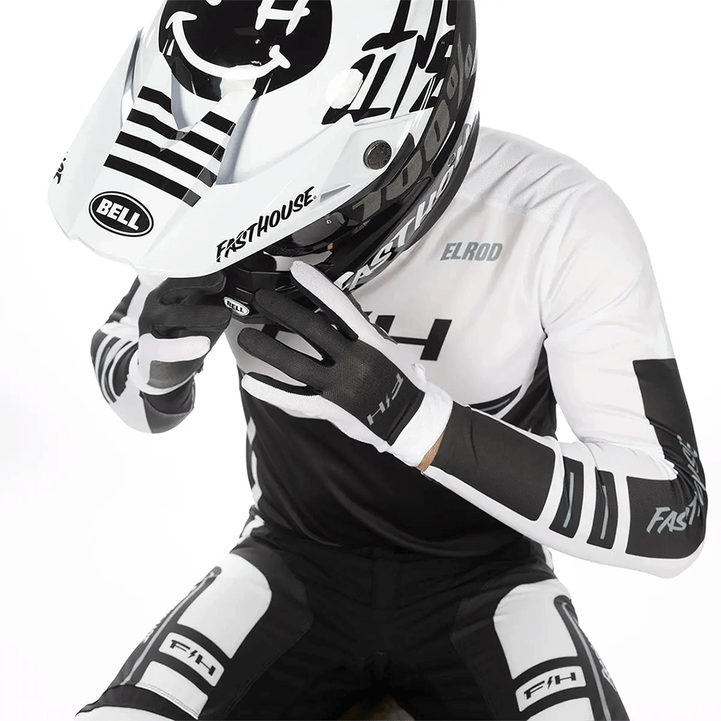 Fasthouse - Elrod React White/Black Combo