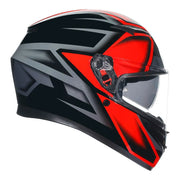 AGV - K3 Compound Black/Red Helmet