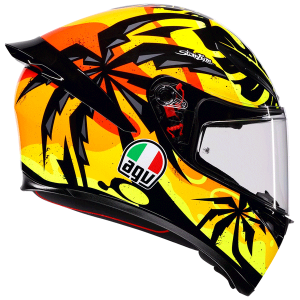AGV - K1 S Tropicrush Black/Orange Helmet
