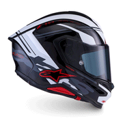 Alpinestars - SR7 Acore Black/White/Red Helmet