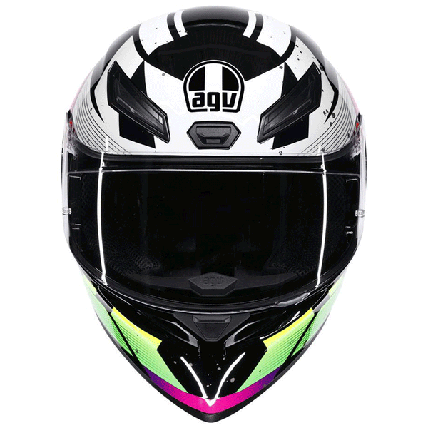 AGV - K1 S Punk Pulse Black/Purple Helmet
