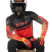 Fasthouse - Elrod React Racing Red/Black MX Combo