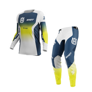 Shot - 2025 Aerolite Husqvarna LE Blue/White Pants - Combo