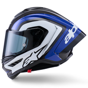 Alpinestars - SR10 Arius Black/White/Blue Helmet