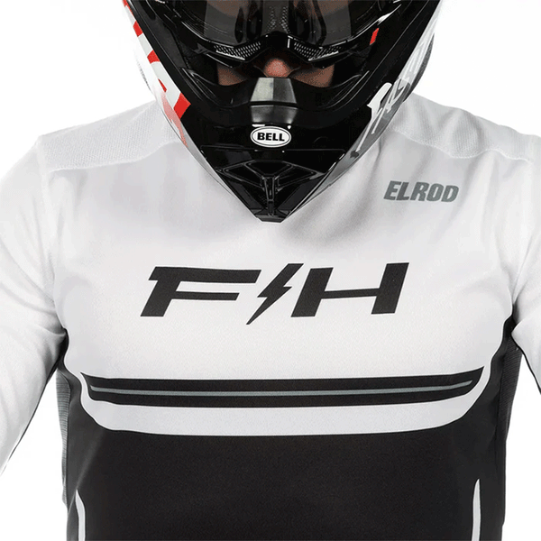 Fasthouse - Elrod React White/Black Jersey