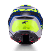 Alpinestars - SR7 Lumen Grey/Blue/Yellow/Pink Helmet