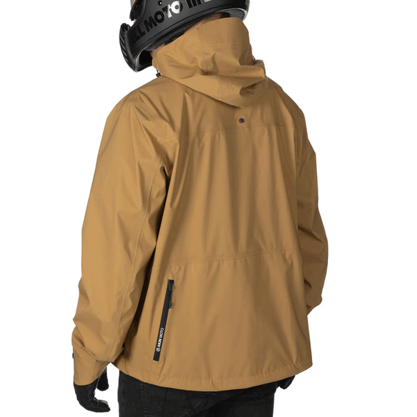 Akin Moto - Gorm Moto Khaki Anorak Jacket