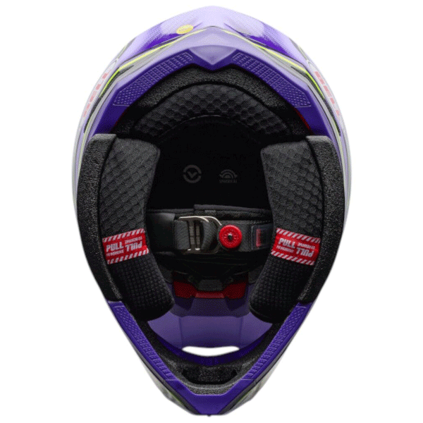 Bell - Moto-10 GP Pace Ultraviolet Purple Helmet