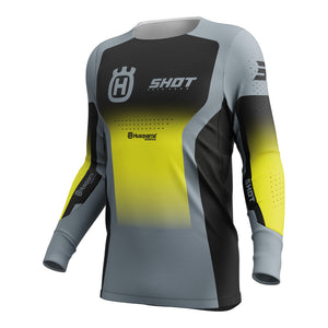 Shot - 2025 Aerolite Husqvarna LE Black/Grey Jersey